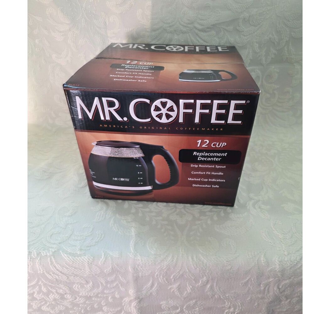 New sealed box Mr coffee replacement carafe model PLD12 12 cups